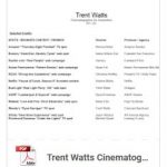 Trent Watts Cinematography